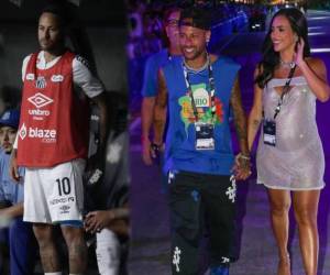 Neymar vivió desde la banca la eliminación del Santos en la semifinal de vuelta del Campeonato Paulista ante Corinthians .