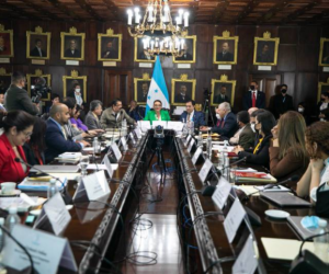 Reunión de Consejo de Ministros en Casa Presidencial.