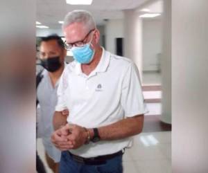 Gary Johnston, de 63 años, fue detenido el pasado lunes en Roatán, Islas de la Bahía.