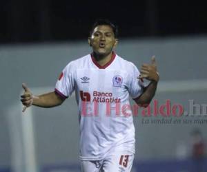 Brayan Moya ya vive el partido de ida de la final contra el Alajuelense.