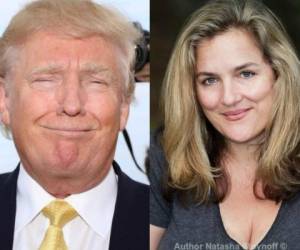 Stoynoff asegura que decidió mantenerlo en secreto porque estaba “avergonzada” y “temerosa” de lo que Trump le pudiera hacer. /Foto AFP y Facebook Natasha Stoynoff/