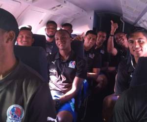 El equipo merengue viajó vía área a La Ceiba (Foto: Twitter Carlo Costly)