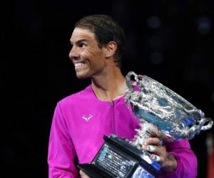 El español se convirtió en el tenista más ganador de la historia al conquistar el 21 Grand Slam en su carrera. Foto: AFP