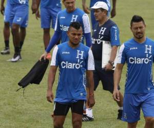 El volante zurdo Mario Martínez se muestra confiado de un triunfo de la Selección de Honduras en El Salvador, foto: EL HERALDO.