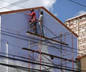 La pintura representará el momento culminante de la vida de San Francisco y su decisión en dejar todos sus bienes materiales y de este mundo para tomar la vida religiosa.