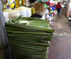 Las hojas para nacatamales suben de precio cada semana, al igual que los amarres, la papa y la manteca de cerdo.