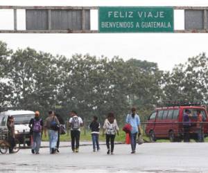 Zona fronteriza entre Honduras y Guatemala.