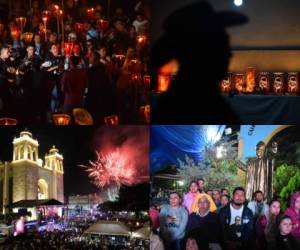 Miles de feligreses salvadoreños y de otros países celebraron en forma emotiva la madrugada del domingo en San Salvador la canonización de monseñor Óscar Arnulfo Romero, proclamada por el papa Francisco en Roma. (Fotos: AFP)