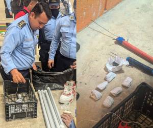 Policía encuentra droga y otros artefactos prohibidos en el Centro “Nuevo Jalteva”.
