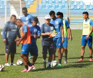 El equipo hondureño olímpico se entrenó esta mañana en SPS.