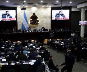 Imagen de archivo del interior del Congreso Nacional de Honduras.