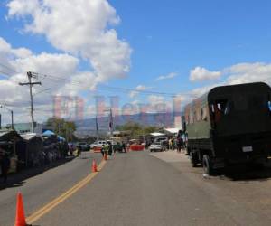 El acceso estará restringido hasta el domingo por la noche.