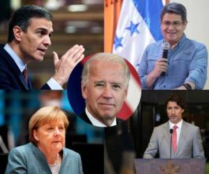 Numerosos dirigentes mundiales felicitaron el sábado a Joe Biden tras el anuncio de su victoria en las presidenciales estadounidenses, que pondrá punto y final al convulso mandato de Donald Trump.