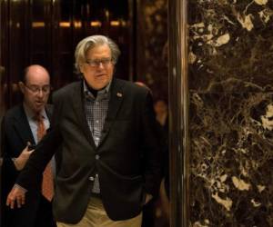 El nombramiento de Bannon como jefe de Estrategia del presidente Donald Trump había desatado una espectacular polémica.