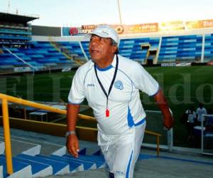 Ramón Maradiaga, entrenador de la Selección de El Salvador.