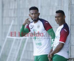 Carlos Discua, jugador del Marathón, habló sobre su gol la jornada pasado.