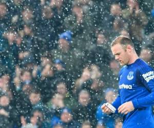 Wayne Rooney, al terminar la disputa de la Premier. Foto: AFP