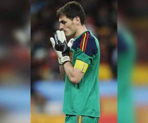 Iker Casillas, portero de España.