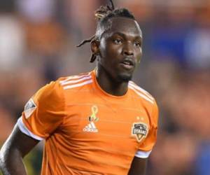 El delantero hondureño Alberth Elis jugó uno de sus mejores partidos con el Houston Dynamo.