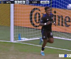 Así celebró Quioto el gol que anotó ante el Vancouver Whitecaps.