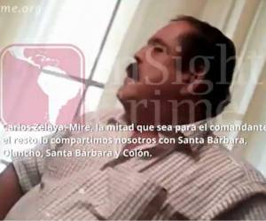 Carlos Zelaya se reunió con narcotraficantes para recibir dinero para la campaña política de 2013.