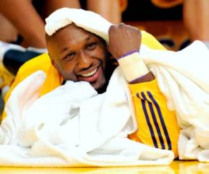 Lamar Odom, exjugador de la NBA.