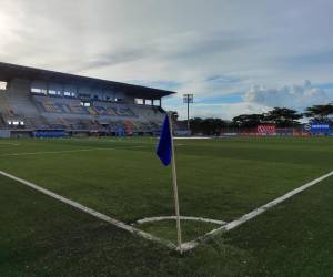 Así se encuentra el Estadio Emilio Williams para albergar el duelo de Liga Nacional.