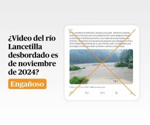 Captura de pantalla a una publicacion de X hecha el 15 de noviembre de 2024, adaptada a esta cartela.