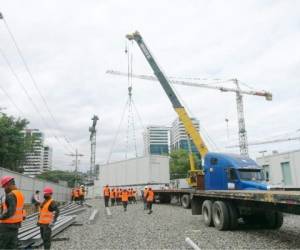 Invest- H informó sobre la instalación de los módulos del hospital móvil en la capital.