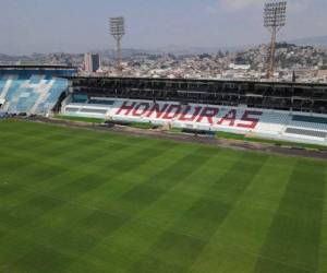 La nueva grama híbrida del Estadio Nacional está lista.