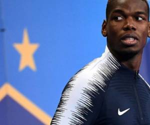 Pogba se perderá los partidos de la Liga de Naciones ante Suecia y Croacia. Foto: AFP