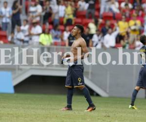 El delantero Anthony Lozano celebró la clasificación de la H-23 a cuartos de final de los Juegos Olímpico de Río 2016, foto: Juan Salgado.