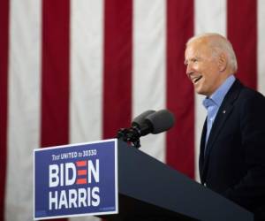 El candidato demócrata a la Casa Blanca, Joe Biden.