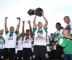 Atlético Pinares es campeón del torneo Apertura de la Liga de Ascendo de Honduras. Foto: EL HERALDO.