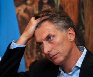 El presidente de Argentina, Mauricio Macri.