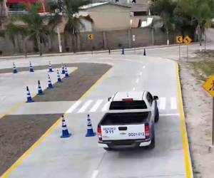 En las nuevas instalaciones hay una pista donde se harán las pruebas a los conductores