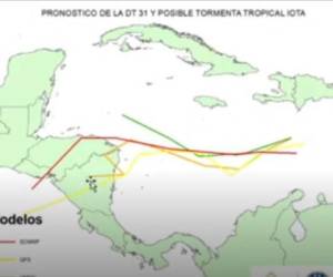 Estos son los pronósticos sobre las rutas del nuevo fenómeno natural llamado Iota.