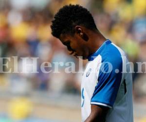 Anthony 'el Choco' Lozano, delantero de la Selección Nacional de Honduras.