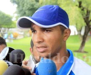 Donis Escober se reporta listo para cubrir la portería catracha ante México (Foto: Ronal Aceituno)