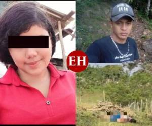 1. Fotografía en vida de la pequeña Norma Peña Amador. 2. Imagen del joven asesinado en la aldea Bella Vista del municipio de La Libertad, Comayagua. 3. Crimen de una persona en la aldea Agua Amarilla, municipio de Santa Cruz de Yojoa, departamento de Cortés.