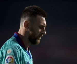 Lionel Messi salió desencajado en la derrota ante el Granada en la jornada del fin de semana. Foto:AFP