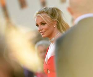 Britney, una estrella pop de 39 años, pidió el mes pesado que Jamie Spears fuera destituido de su controvertido rol de guardián, al que considera un 'abuso'. Foto: AFP.