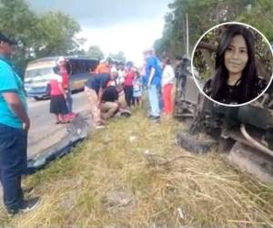 El bus volcó a un lado de la carretera por la imprudencia de un conductor ebrio.