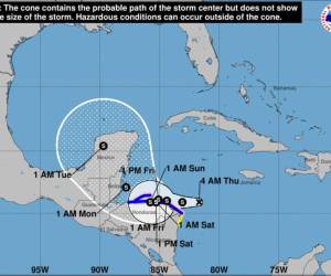 La tormenta tropical Sara representa una amenaza en varios países, los cuales están en alerta máxima ante posibilidad de lluvias intensas en los próximos días.