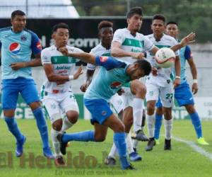 Motagua perdió por dos goles ante el Platense en Puerto Cortés.