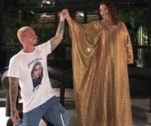 J Balvin mantiene una estrecha relación con su madre. Foto: Instagram