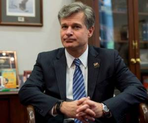 Chris Wray es el nuevo director del FBI. Foto: AFP