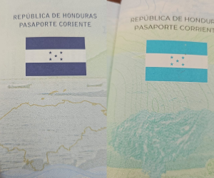 El error fue cometido por la administración del gobierno pasado pero se hará el lanzamiento del nuevo diseño del pasaporte electrónico de Honduras