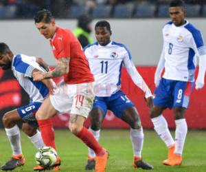 La Selección de Panamá se llevó suu segunda derrota en los amistosos. Esta vez ante Suiza. Foto: Agencia AFP.