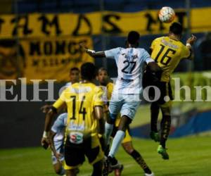 Real España le empató a Motagua en el último minuto del encuentro (Foto: El Heraldo Honduras)